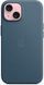 Чохол-накладка Apple FineWoven Case with MagSafe для Apple iPhone 15 Pacific Blue (MT3G3) [614830], фото 1