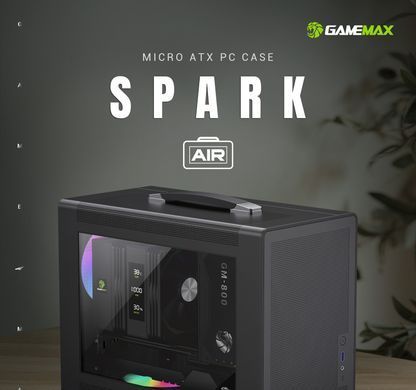 Корпус для ПК GAMEMAX (Spark Air BK) [303778]