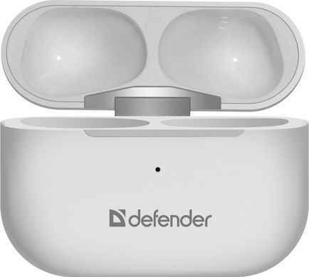 Гарнітура Defender Twins 636 Pro TWS, Bluetooth, White (63636) [401801]