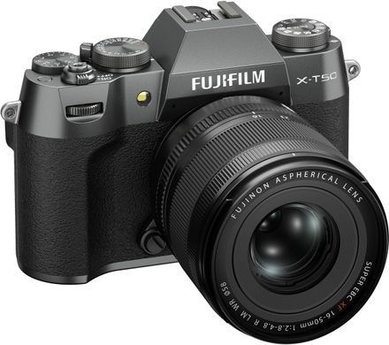 Цифр. фотокамера Fujifilm X-T50 + XF16-50mmF2.8-4.8 R LM WR Kit Charcoal silver (16828650) [107614]