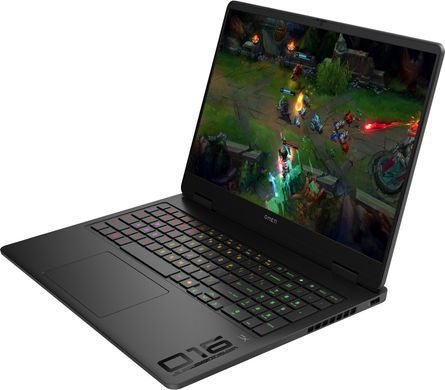 Ноутбук HP OMEN Slim 16-an0004ua 16" 2.5K IPS, 500n/U7-255H (5.1)/32Gb/SSD1Tb/RTX 5070, 8GB/DOS/Чорний (BW7N4EA) [403665]
