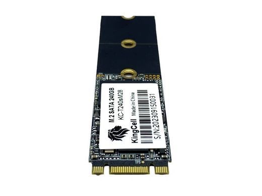 Накопичувач SSD 240GB KingCell M.2 2242 SATA III 3D NAND TLC (KC-T240sM28-M) [619161]