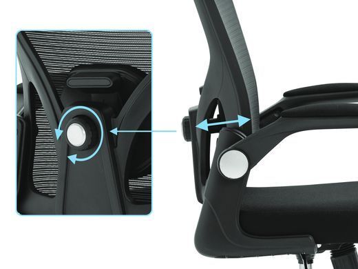 Крісло ігрове Sandberg ErgoFusion Gaming Chair Basic, чорне (640-97) [401675]
