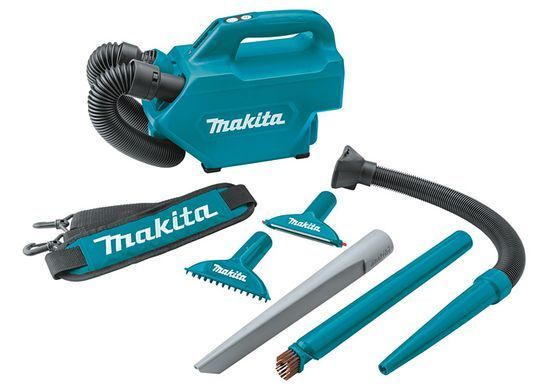 Пилосос професійний акумуляторний Makita LXT 18В 54мБар контейнер 0.5л без АКБ та ЗП (DCL184Z) [105606]