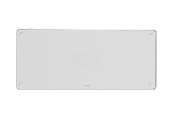 Клавiатура бездротова Maxxter Silver (KBW-C01S-UA) [606083]