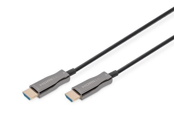 Кабель DIGITUS HDMI UHD 4K, AOC hybrid-fiber, type A M/M, 30м, чорний (AK-330125-300-S) [114050]