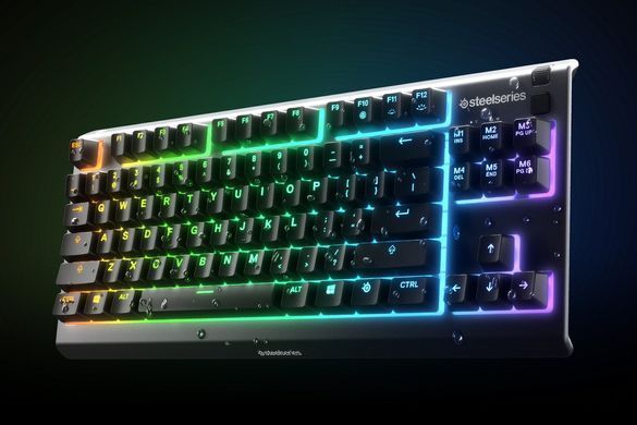 Клавіатура ігрова SteelSeries Apex 3 TKL UA Black (64831) [401051]