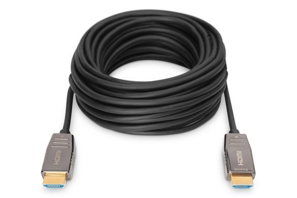 Кабель DIGITUS HDMI UHD 8K, AOC hybrid-fiber, type A M/M, 30м, чорний (AK-330126-300-S) [113781]