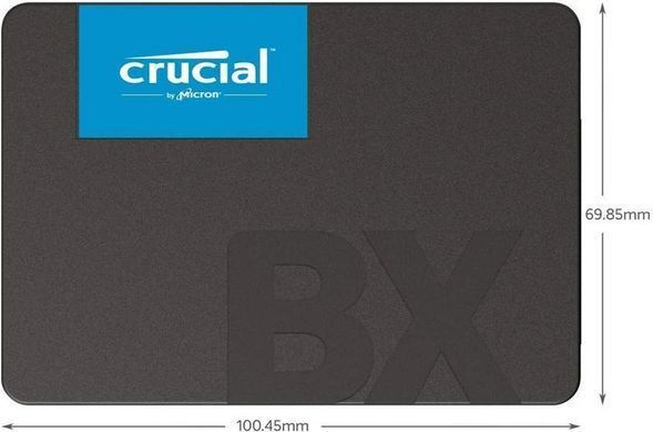 Накопичувач SSD Crucial 2.5" 500GB SATA BX500 (CT500BX500SSD1) [109319]