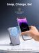 УМБ Ugreen Magnetic Wireless 10000 mAh 20W PD3.0/QC3.0 USB-A, USB-C In/Out (PB206) сірий (15086) [404033], фото 4