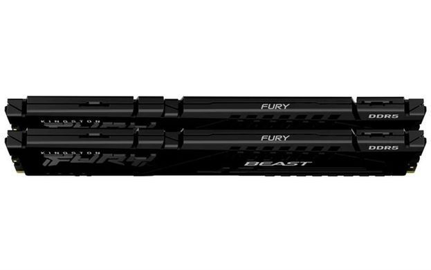 Модуль пам`яті DDR5 2x8GB/5600 Kingston Fury Beast Black (KF556C36BBEK2-16) [611924]