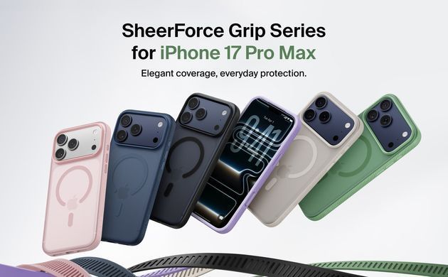 Чохол Belkin для iPhone 17 Pro Max, Magnetic Protective Grip, Sage (MSA036HQSE) [112129]