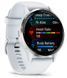 Смарт-годинник Garmin Venu 3 Silver Stainless Steel Bezel with Whitestone Case and Silicone Band (010-02784-50) [604508], фото 3