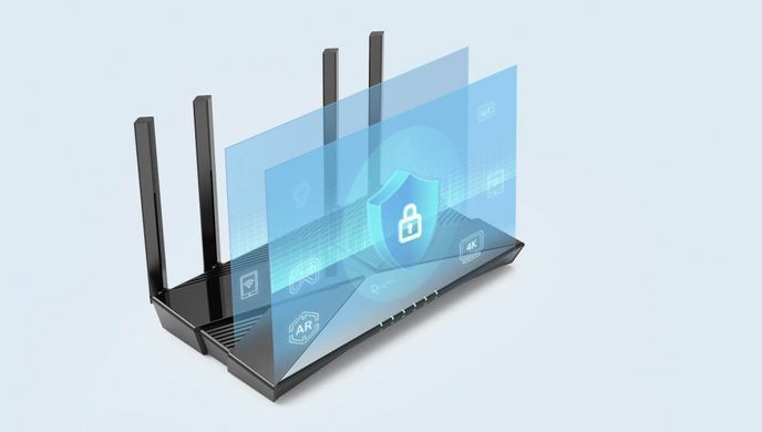 Маршрутизатор TP-LINK AX1800, 4xGE LAN, 1xGE WAN, ISP (EX220) [104569]