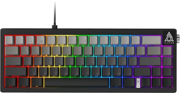 Клавіатура Ajazz AK650 Day Dream Switch Gradient Black USB-C (AK650-DD-BG) [618095]