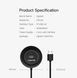 Хаб USB 2.0 -> 4xUSB 2.0 1м passive, Black CR106 Ugreen (20277) [404067], фото 8