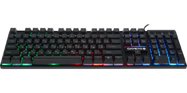 Клавіатура GamePro RGB Black (GK296) [606041]