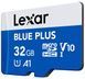 Карта пам&rsquo;яті MICRO SDXC 32GB UHS-I W/A LEXAR (LMSBLPL032G-BNANG) [502531], фото 3