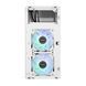 Корпус 2E Credo Plus V350WG без БЖ, 1xUSB3.0, 1х USB 2.0, 1xUSB Type-C, 3x120мм, VGA 350мм, LCS ready, TG Side Panel, mATX, білий (2E-V350WG) [111682], фото 6
