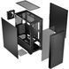 Корпус LogicConcept DART PRO MIDI SOLID BLACK fan 120mm без БЖ ATX (AT-DART-PRO-SOLI-10) [402981], фото 5