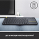 Клавіатура Logitech Wireless Touch K400 Plus, US, Black (920-007145) [200699], фото 11
