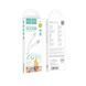 Кабель HOCO X97 Crystal color silicone charging data cable iP white (6931474799791) [805444], фото 2