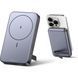 УМБ Ugreen Magnetic Wireless 10000 mAh 20W PD3.0/QC3.0 USB-A, USB-C In/Out (PB206) сірий (15086) [404033], фото 3