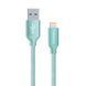 Кабель ColorWay USB - Lightning (M/M), 1 м, Mint (CW-CBUL004-MT) [603639], фото 1