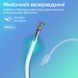 Кабель Promate USB Type-C - USB Type-C (M/M), 3A, 60W, 2 м, White (ecoline-cc200.white) [604376], фото 3