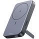 УМБ Ugreen Magnetic Wireless 10000 mAh 20W PD3.0/QC3.0 USB-A, USB-C In/Out (PB206) сірий (15086) [404033], фото 1