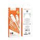 Кабель Hoco X88 Gratified 60W USB Type-C - USB Type-C (M/M), 1 м, White (6931474783370) [604323], фото 2