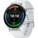 Смарт-годинник Garmin Venu 3 Silver Stainless Steel Bezel with Whitestone Case and Silicone Band (010-02784-50) [604508], фото 1