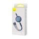Кабель Baseus Bright Mirror 2 Series Retractable 3-in-1 Fast Charging Data Cable USB to M+L+C 3.5A 1.1m Blue (CAMJ010003) [802615], фото 2