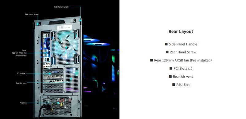 Корпус Zalman P30 Black V2 без БЖ (P30BLACKV2) [608827]
