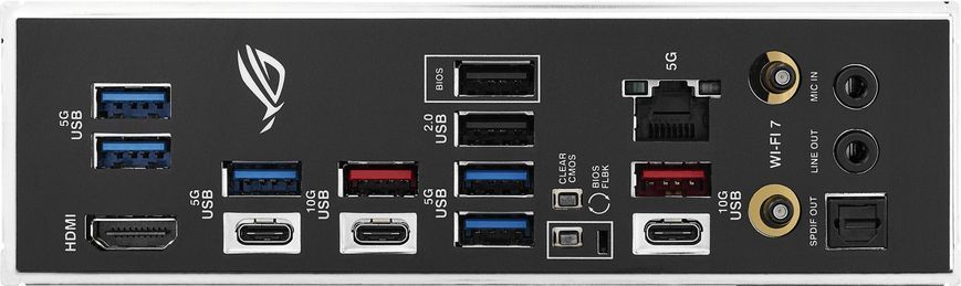 Материнcька плата ASUS ROG STRIX B850-F GAMING NEO sAM5 B850 4xDDR5 M.2 HDMI DP USB ATX (90MB1NX0-M0EAY0) [114588]