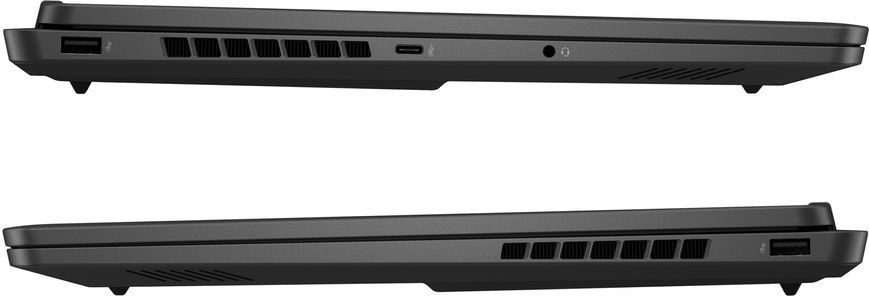 Ноутбук HP OMEN Slim 16-an0004ua 16" 2.5K IPS, 500n/U7-255H (5.1)/32Gb/SSD1Tb/RTX 5070, 8GB/DOS/Чорний (BW7N4EA) [403665]