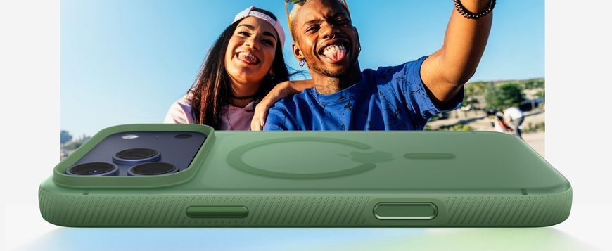 Чохол Belkin для iPhone 17 Pro Max, Magnetic Protective Grip, Sage (MSA036HQSE) [112129]