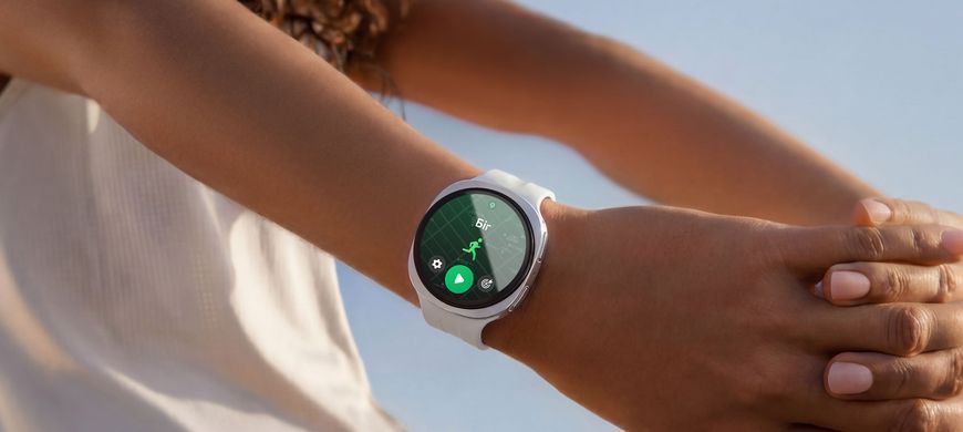 Смарт-годинник Samsung Galaxy Watch 9 40мм e-SIM (L345) 1.34", 438x438, sAMOLED, BT 5.4, NFC, 2/32ГБ, бежевий (SM-L345FZEASEK) [115456]