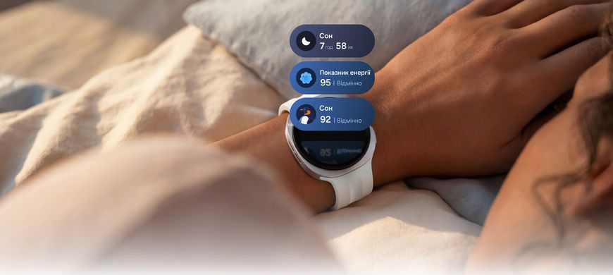 Смарт-годинник Samsung Galaxy Watch 9 40мм e-SIM (L345) 1.34", 438x438, sAMOLED, BT 5.4, NFC, 2/32ГБ, бежевий (SM-L345FZEASEK) [115456]