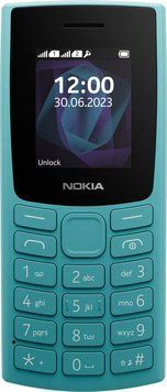 Мобільний телефон Nokia 105 2023 Single Sim Cyan (Nokia 105 2023 SS Cyan) [605014]