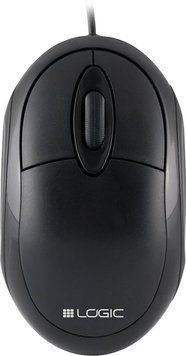 Мишка LogicConcept LM-11, 3 кн., 1000dpi, чорна (M-LC-LM11) [401134]
