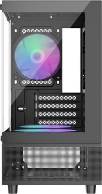 Корпус 1stPlayer Black без БЖ (Mi2-A-BK-2F7R-1F7) [608756]