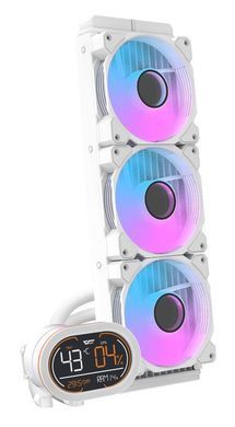 Система охолодження для комп&rsquo;ютерного процесора DARK FLASH DH360D білий (DH360D WHITE) [503239]