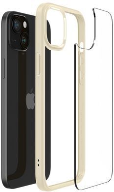 Чохол Spigen для iPhone 15, Ultra Hybrid, Mute Beige (ACS06800) [108191]