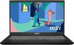 MSI Ноутбук Modern 15.6 FHD 60Hz/Intel i5-1235U/8/512GB/int/DOS