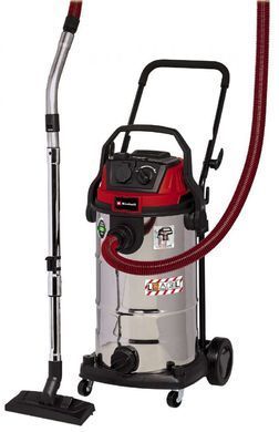 Пилосос професійний Einhell TE-VC 2340 SACL 1500Вт 225мБар контейнер 40л розетка клас L 10.1кг (2342470) [105675]