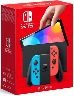 Ігрова консоль Nintendo (Switch OLED HEG-001 Neon Blue and Neon Red_JP) [611090]