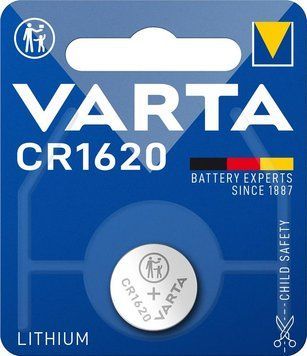 Батарейка Varta літієва CR1620 блістер, 1 шт (06620101401) [113338]