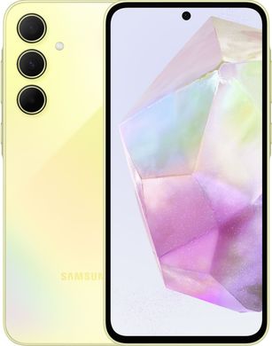 Samsung Смартфон Galaxy A35 5G (A356) 6.6" 8/256ГБ, 2SIM, 5000мА•год, лимонний (SM-A356BZYGEUC)