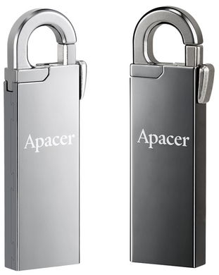 Flash Drive Apacer AH15A 64GB USB 3.2 Ashy (AP64GAH15AA-1) [202173]